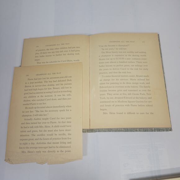 Vintage Book Champions all The Way Whitman Real Life Stories, Sports - Picture 3 of 5